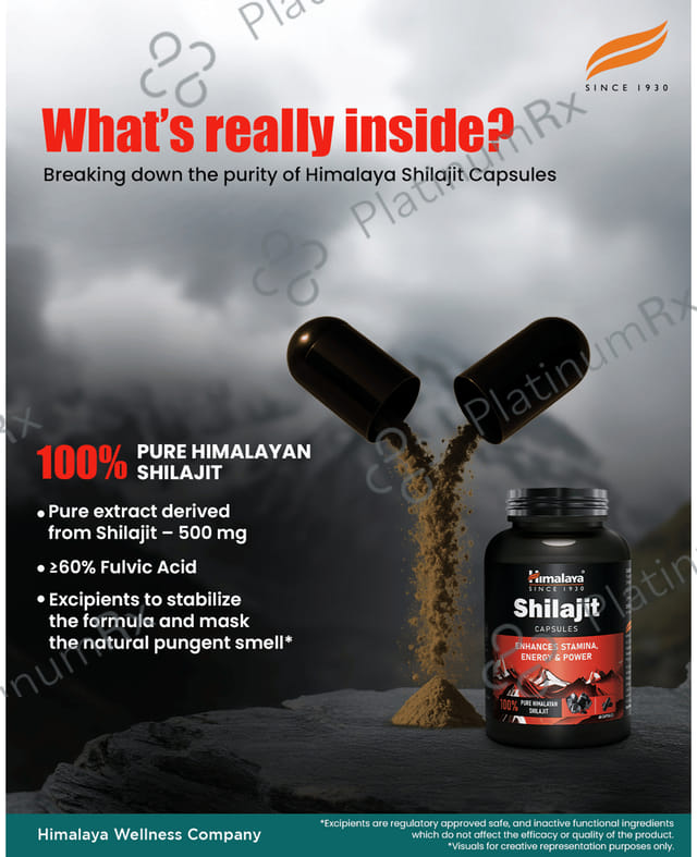 Himalaya Shilajit Capsule 60s