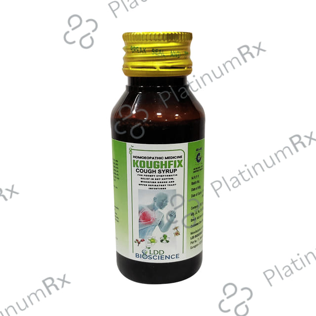 LDD Bioscience Koughfix Cough Syrup 60 ml