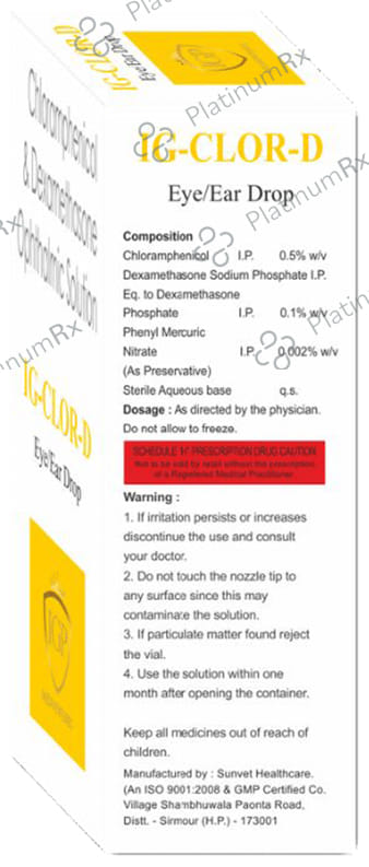 IG-Clor-D Eye/Ear Drops