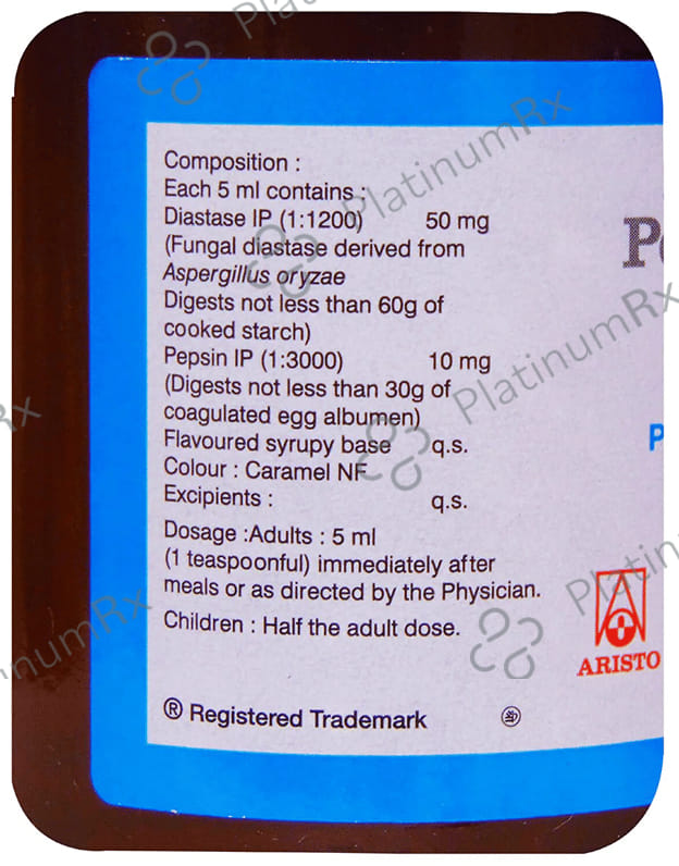 Aristozyme 50/10mg Liquid (Pineapple) 200ml
