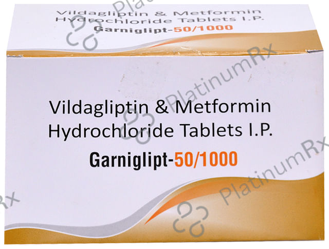 Garniglipt 50/1000 Tablet 10s