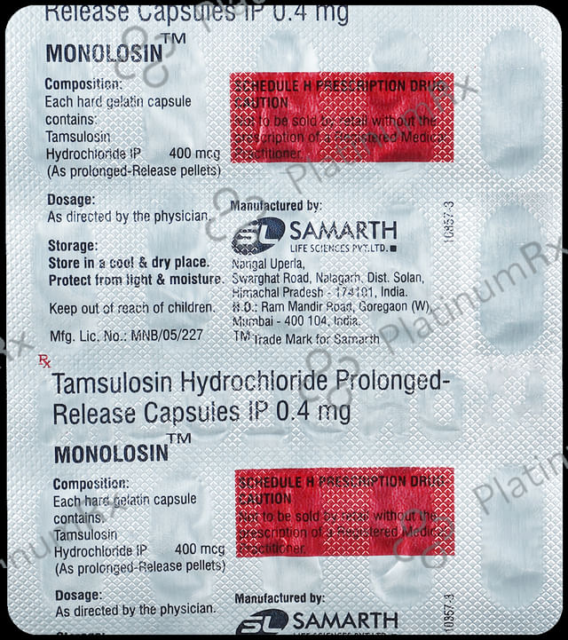 Monolosin Capsule PR