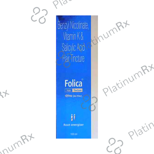 Folica Hair Tincture Solution 100ml
