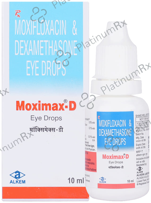 Moximax D Eye Drop 10ml