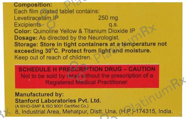 Levigress 250mg Tablet 10s