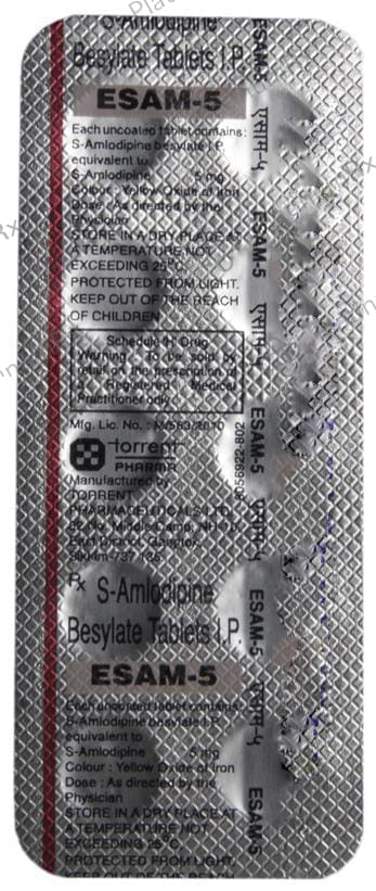 Esam 5mg Tablet 10s