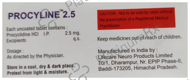 Procyline 2.5 Tablet