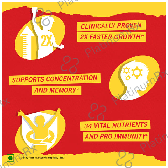 Complan 100% Milk Protein for Concentration, Memory & Growth - Flavour Creamy Classic