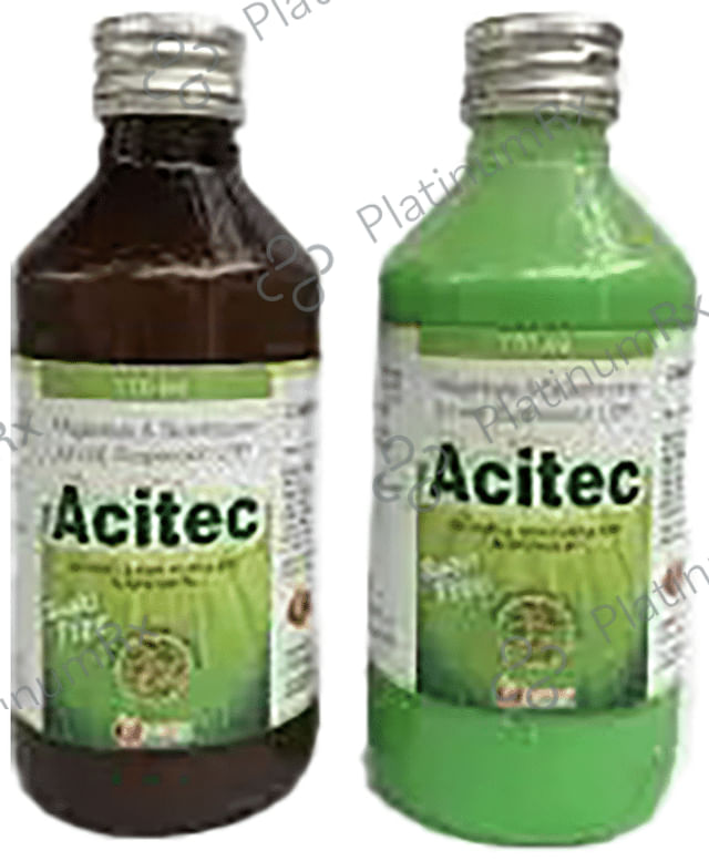 Acitec 20/400mg Oral Suspension 170ml