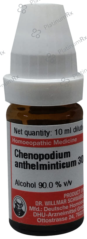 Dr Willmar Schwabe Germany Chenopodium Anthelminticum Dilution 30