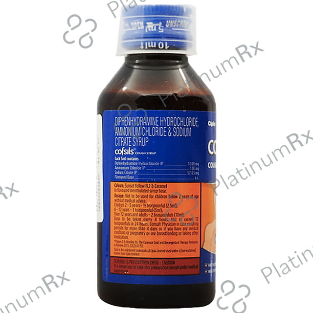 Cofsils Cough Syrup 100ml