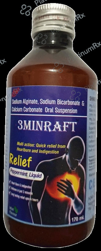 3Minraft Mint Sugar Free Oral Suspension 170ml