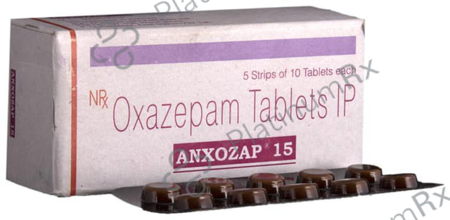 Anxozap 15mg Tablet 10s