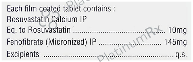 Rostake F 145/10mg Tablet 15s