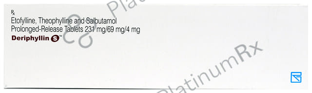 Deriphyllin S 231/69/4mg Tablet PR 10s