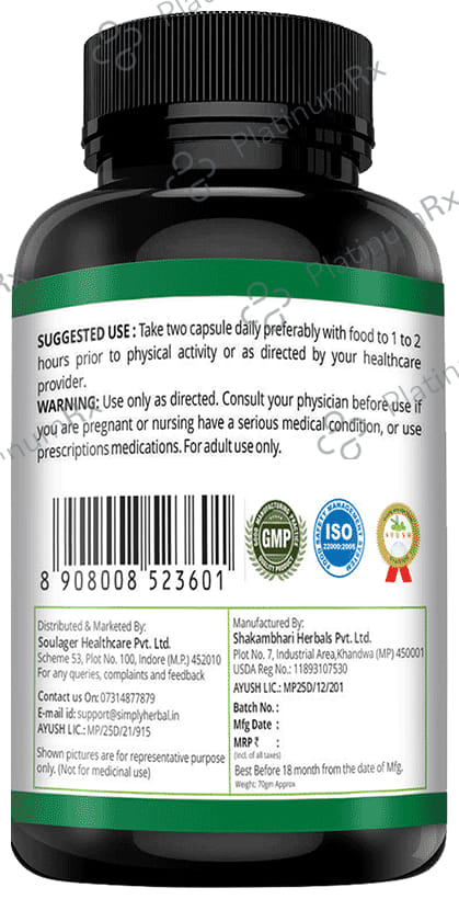 Simply Herbal Horny Goat Weed Extract Capsule