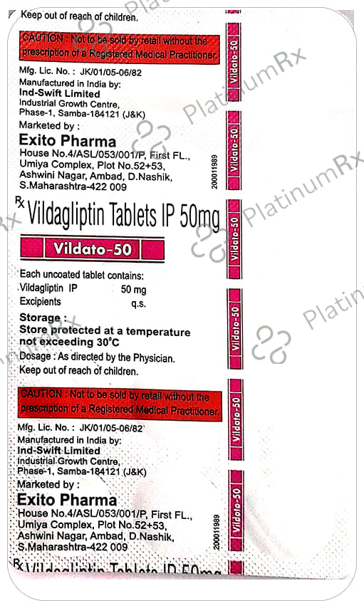 Vildato 50 Tablet