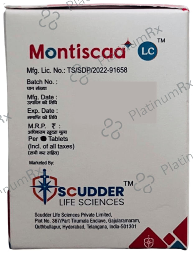 Montiscaa LC Tablet 10 tablets