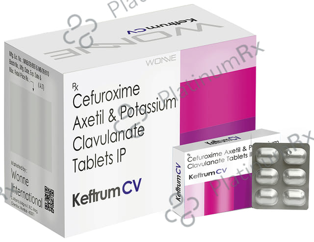 Keftrum CV 500/125mg Tablet 6s