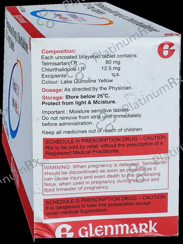 Telma CT 80/12.5mg Tablet 15s