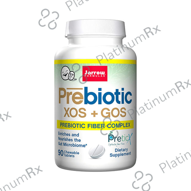 Jarrow Formulas Prebiotics XOS+GOS Chewable Tablet - Nourishes the Gut Microbiome
