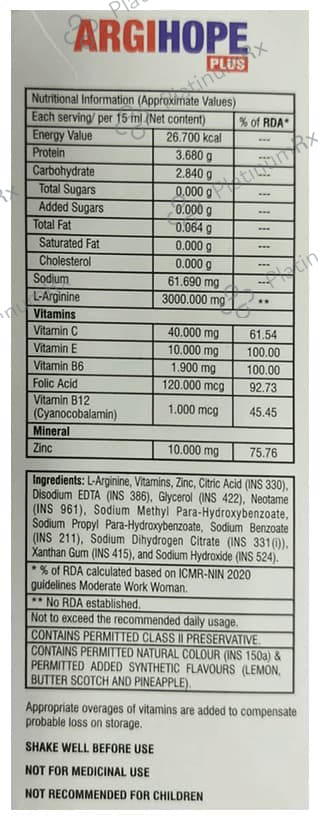 Argihope Plus Liquid 90ml