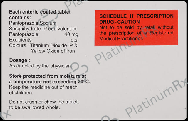 Panplus 40mg Tablet 15s
