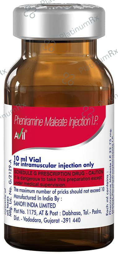 Avil 22.75mg Injection 10ml