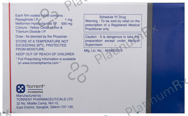 Eurepa MF 1/500mg Tablet 10s