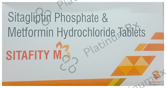 Sitafity 500/50mg M Tablet 15s