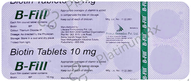 Bfill 10mg Tablet 10s