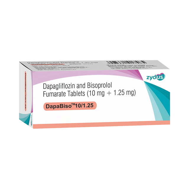 DapaBiso 10/1.25mg Tablet 10s
