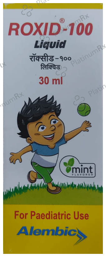 Roxid 100mg Liquid Mint 30ml