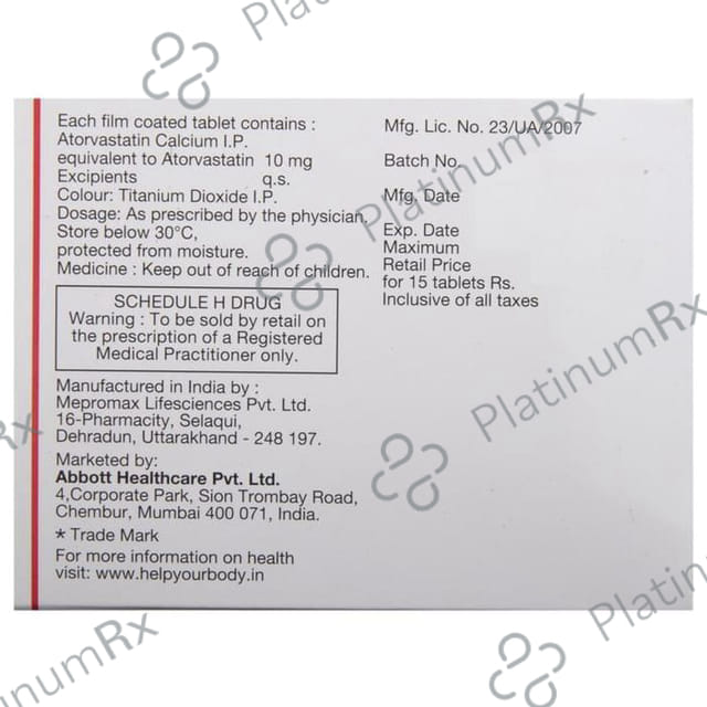 CAAT 10mg Tablet 15s