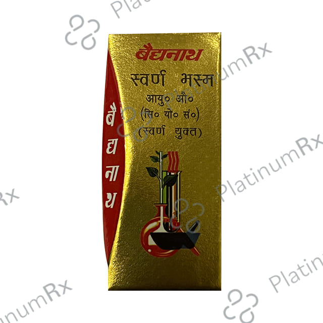 Baidyanath (Noida) Swarna Bhasma (Swarna Yukta) 500 mg
