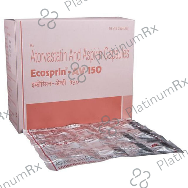 Ecosprin AV 10/150mg Capsule 15s