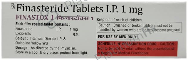 Finastox 1mg Tablet 10s