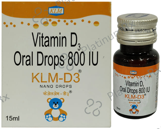KLM D3 Nano Drops 15ml