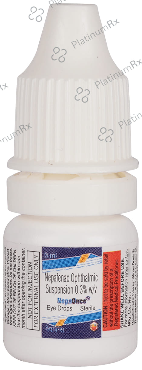 Nepaonce 0.3% Eye Drop 3ml