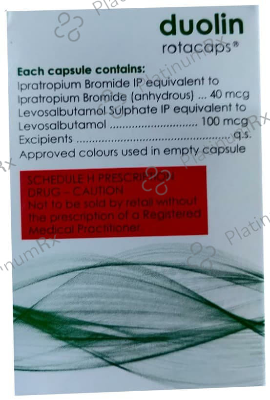 Duolin 100mcg/40mcg Rotacap 60s