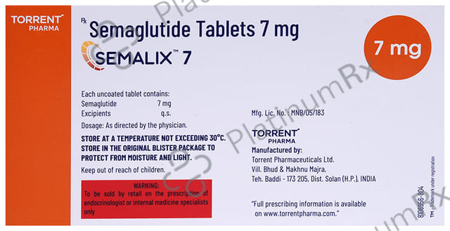 Semalix 7mg Tablet 10s
