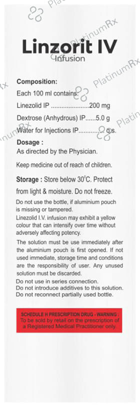 Linzorit IV 200mg Infusion 300ml