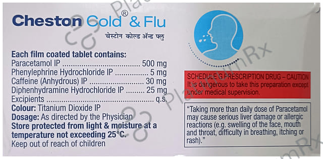 Cheston Cold and Flu Tablet