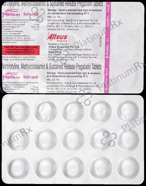 Metlin NT Tablet SR 15 Tablet SR