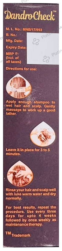 Dandrocheck 2% Shampoo 120ml