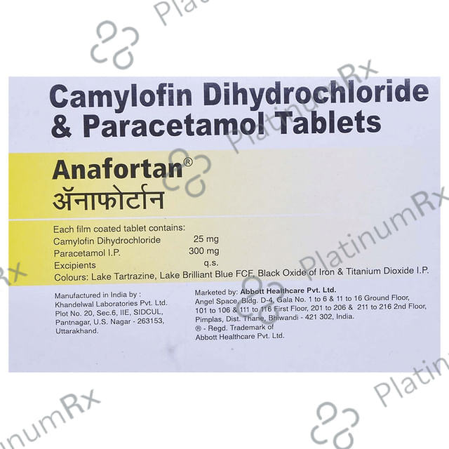 Anafortan 25/300mg Tablet 15s