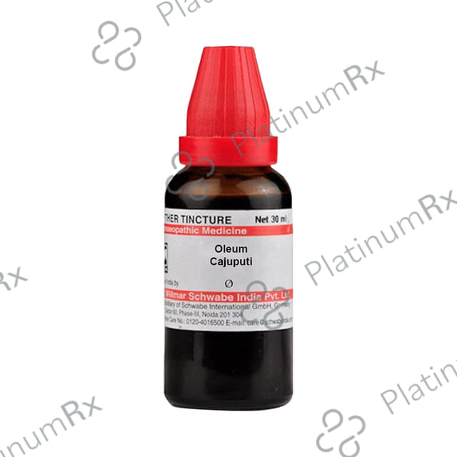 Dr Willmar Schwabe India Oleum Cajuputi Mother Tincture Q