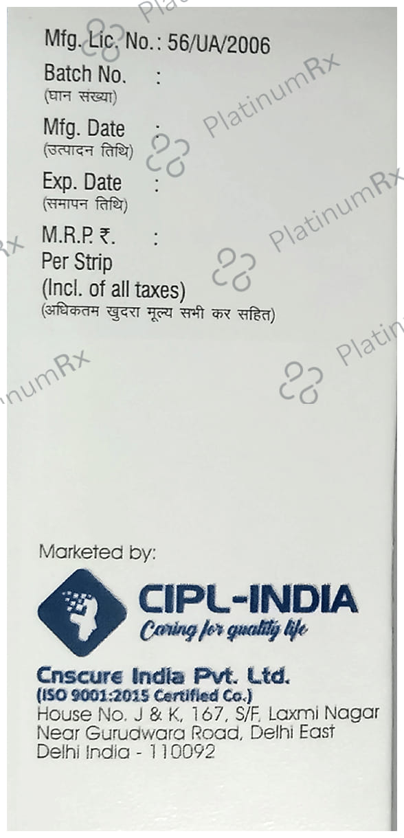 Cipnol SR 40mg Tablet 10s