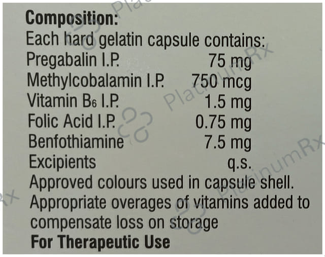Nervijen P Capsule 15s