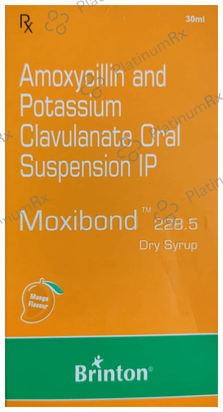 Moxibond 228.5 Dry Syrup Mango